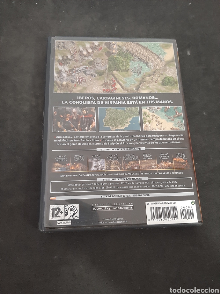 Videojuegos y consolas: PC&nbsp;&nbsp;&nbsp; 281 imperium 2 &nbsp; -JUEGO DE PC SEGUNDA MANO - Foto 2