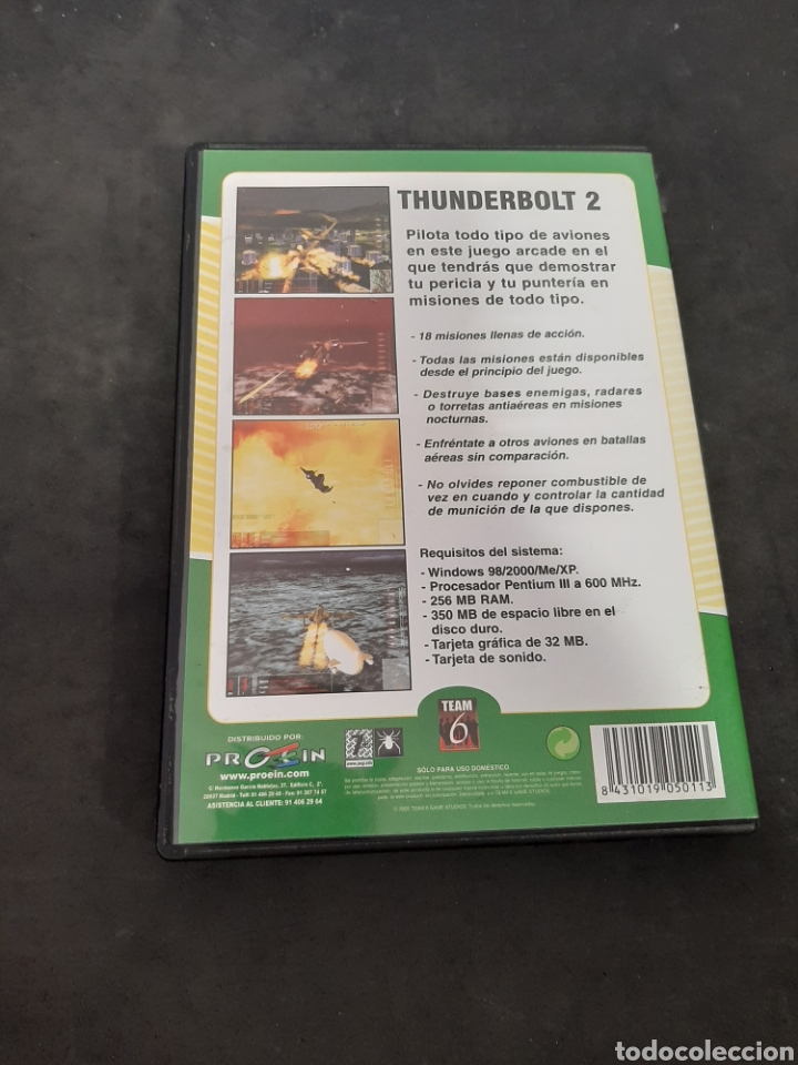 Videojuegos y consolas: PC&nbsp;&nbsp; 309 Thunder Bolt 2 &nbsp;&nbsp; -JUEGO DE PC SEGUNDA MANO - Foto 2