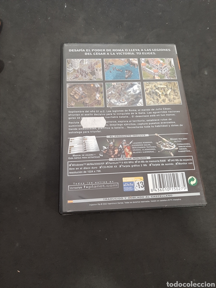 Videojuegos y consolas: PC&nbsp;&nbsp;&nbsp; 340 imperium RTS &nbsp; -JUEGO DE PC SEGUNDA MANO - Foto 2
