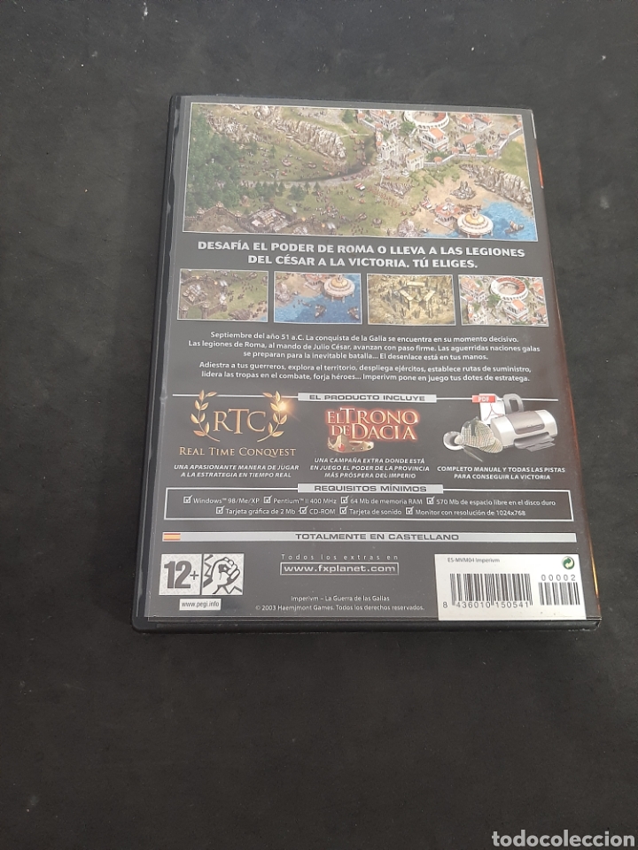 Videojuegos y consolas: PC&nbsp;&nbsp;&nbsp; 349 imperium &nbsp; -JUEGO DE PC SEGUNDA MANO - Foto 2