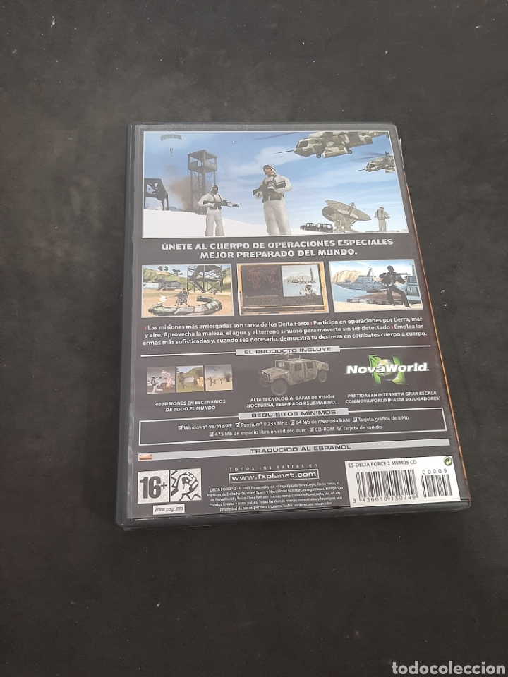 Videojuegos y consolas: PC&nbsp;&nbsp;&nbsp;&nbsp; 382 Delta Force 2 -JUEGO DE PC SEGUNDA MANO - Foto 2