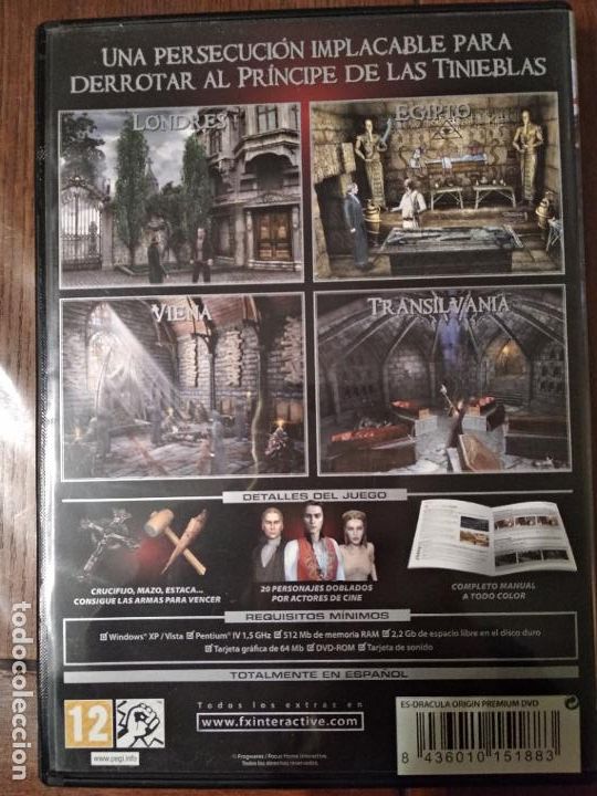 Videojuegos y consolas: Dr&aacute;cula Origin. Videojuego PC (Castellano) - Foto 2