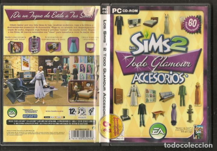 Videojuegos y consolas: PC CD - ROM. LOS SIMS 2. TODO GLAMUR. ACCESORIOS. (ST/DS4) - Foto 1