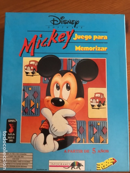 Videojuegos y consolas: Juego educativo Mickey - Foto 1