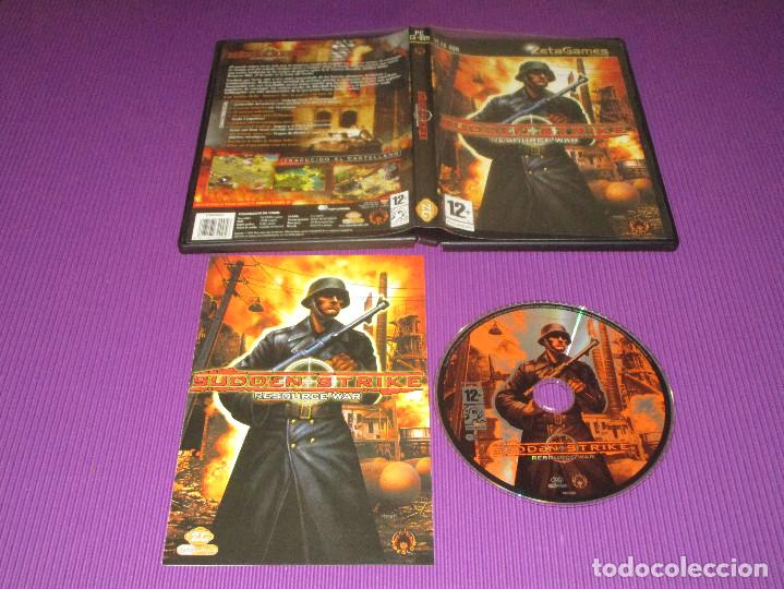 Videojuegos y consolas: SUDDEN STRIKE ( RESOURCE WAR ) - PC CD-ROM - ZETA GAMES - Foto 1