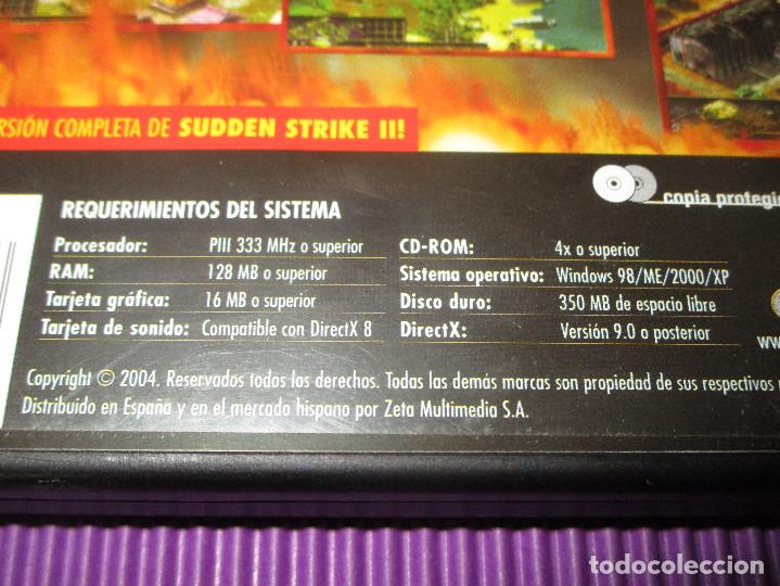 Videojuegos y consolas: SUDDEN STRIKE ( RESOURCE WAR ) - PC CD-ROM - ZETA GAMES - Foto 4