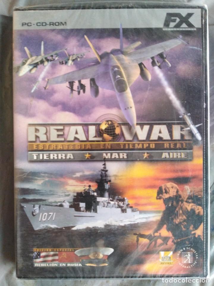 Videojuegos y consolas: Juego pc.cd-ron - real war (864) - Foto 1