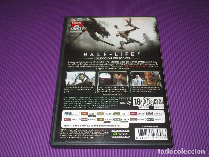Videojuegos y consolas: HALF - LIFE 2 ( COLECCION EPISODIOS ) - PC DVD ROM - VALVE - Foto 3