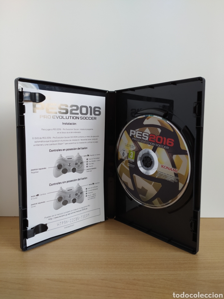 Videojuegos y consolas: PC PRO EVOLUTION SOCCER 2016 PES2016 PES 2016 PC DVD ROM - Foto 2
