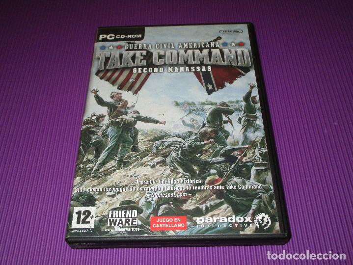 Videojuegos y consolas: TAKE COMMAND ( SECOND MANASSAS ) - PC CD-ROM - PARADOX INTERACTIVE - GUERRA CIVIL AMERICANA - Foto 2
