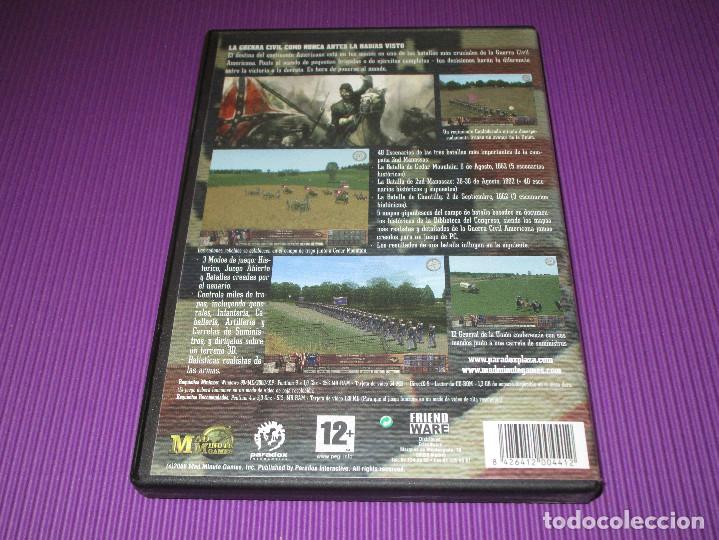 Videojuegos y consolas: TAKE COMMAND ( SECOND MANASSAS ) - PC CD-ROM - PARADOX INTERACTIVE - GUERRA CIVIL AMERICANA - Foto 3