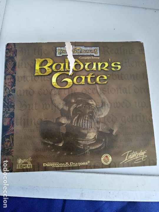 Videojuegos y consolas: BALDURS GATE - JUEGO PC - 5 CDS - Foto 1