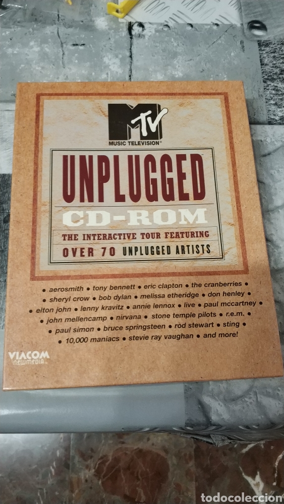 Videojuegos y consolas: MTV UNPLUGGED CD-ROM INTERACTIVO - Foto 1