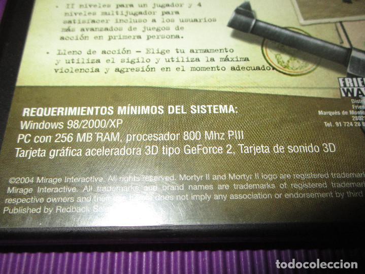 Videojuegos y consolas: MORTYR II - PC CD-ROM - FRIEND WARE - Foto 4