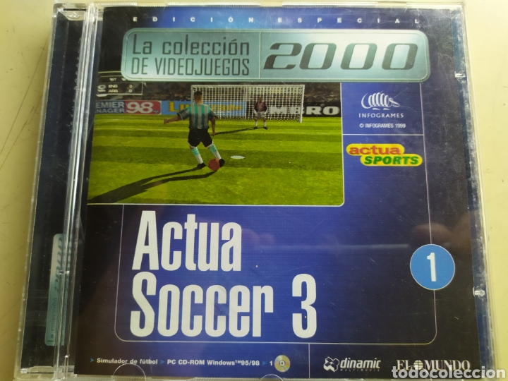 Videojuegos y consolas: Juego Act&uacute;a Soccer 3 para PC / windows 95/98 - Foto 1