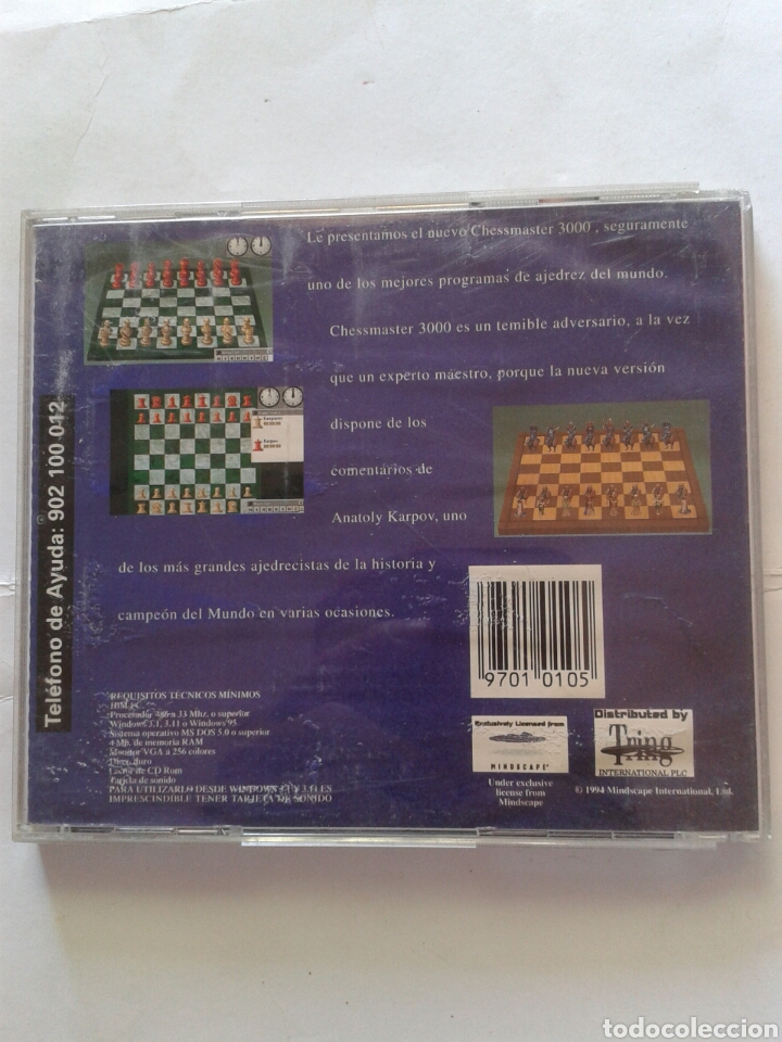 Videojuegos y consolas: THE CHESSMASTER - PC - AJEDREZ - Foto 2