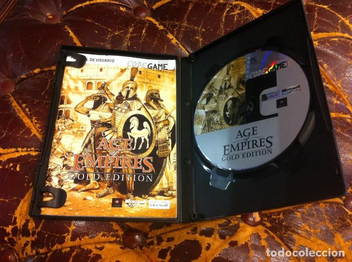 Videojuegos y consolas: PC CD-ROM. AGE EMPIRES. GOLD EDITION. 1998 - Foto 2