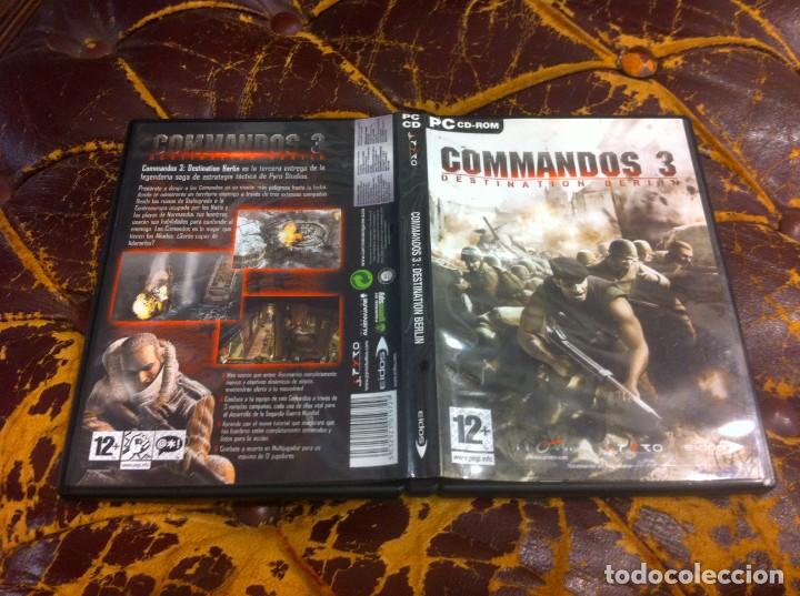 Videojuegos y consolas: PC CD-ROM. COMMANDOS 3. DESTINATION BERLIN. 2003 - Foto 1
