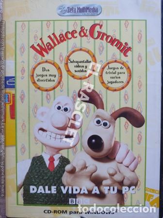 Videojuegos y consolas: WALLANCE & GROMIT - DALE VIDA A TU PC - CD-ROM - Foto 1