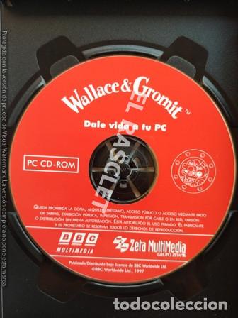 Videojuegos y consolas: WALLANCE & GROMIT - DALE VIDA A TU PC - CD-ROM - Foto 2