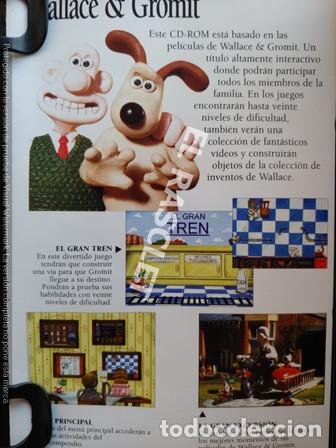 Videojuegos y consolas: WALLANCE & GROMIT - DALE VIDA A TU PC - CD-ROM - Foto 3