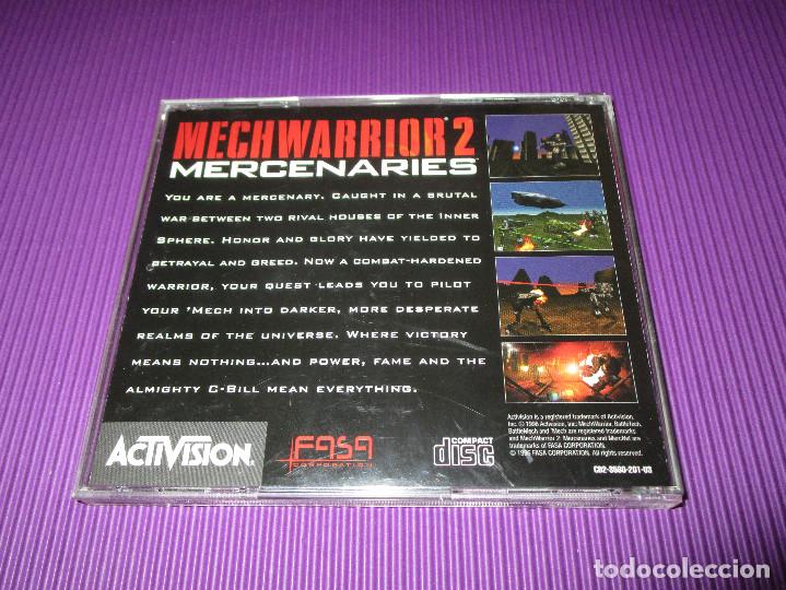 Videojuegos y consolas: MECHWARRIOR 2 ( MERCENARIES ) - PC - ACTIVISION - EDICION NO ESPA&Ntilde;OLA - Foto 3