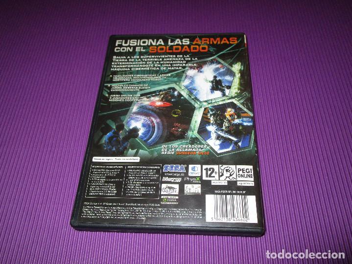 Videojuegos y consolas: SPACE SIEGE - PC DVD ROM - SEGA - FUSIONA LAS ARMAS CON EL SOLDADO - Foto 3