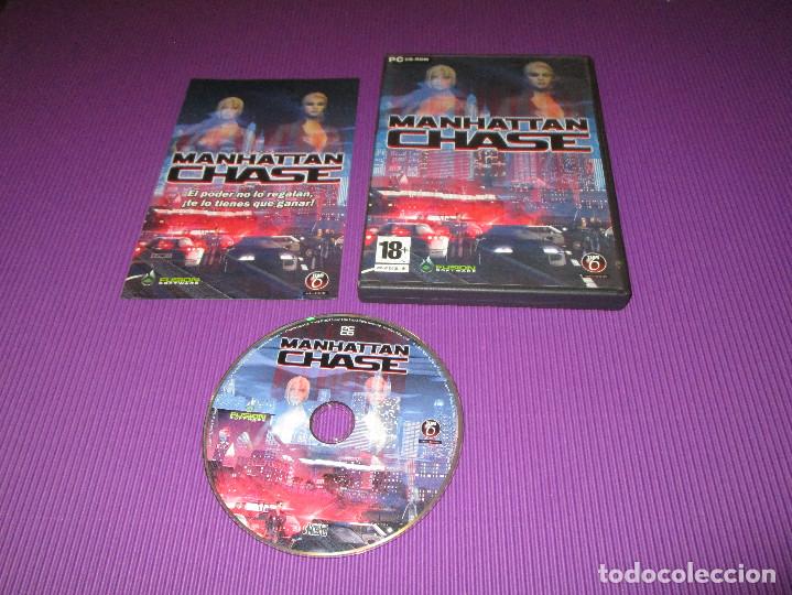 Videojuegos y consolas: MANHATTAN CHASE - PC CD-ROM - TEAM 6 - EL PODER REAL NO LO REGALAN &iexcl; TE LO TIENES QUE GANAR ! - Foto 1