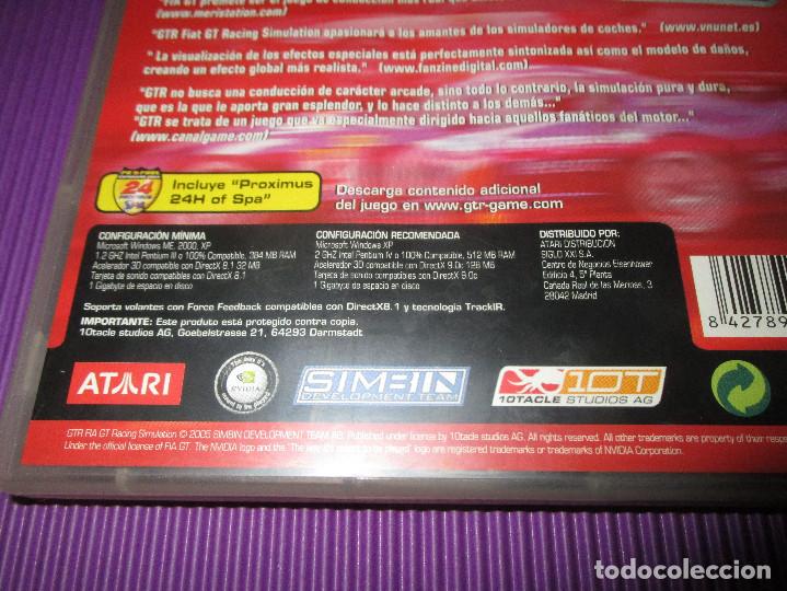 Videojuegos y consolas: GTR ( FIA GT RACING GAME ) - PC CD-ROM - ATARI - Foto 4