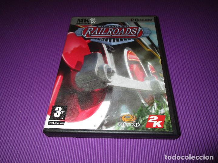 Videojuegos y consolas: SID MEIERS RAILROADS ! - PC CD-ROM - 2K - Foto 2