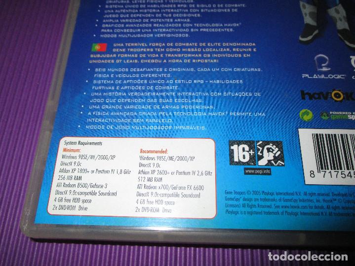 Videojuegos y consolas: GENE TROOPERS - PC DVD ROM - Foto 4