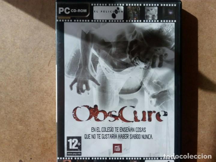 Videojuegos y consolas: (9002) OBSCURE PC-ROM juego de terror - Foto 3