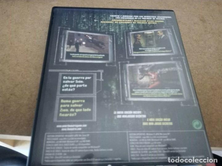 Videojuegos y consolas: (9005) ENTER THE MATRIX PC CD-ROM 4 CDS - Foto 2