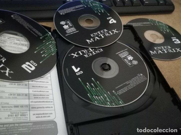 Videojuegos y consolas: (9005) ENTER THE MATRIX PC CD-ROM 4 CDS - Foto 3