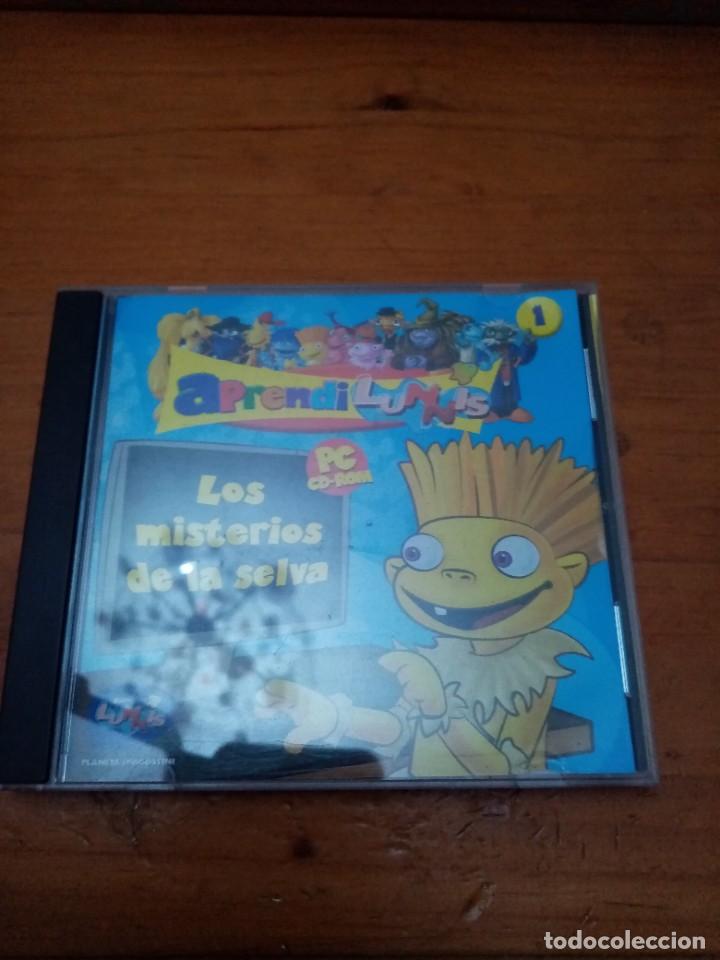 Videojuegos y consolas: PC CD-ROM. LOS MISTERIOS DE LA SELVA APRENDI LUNNIS. - Foto 1