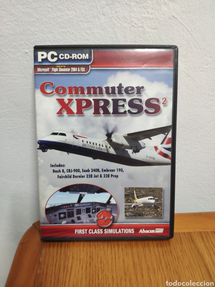 Videojuegos y Consolas: Juego pc simulador aviones commuter xpress 2