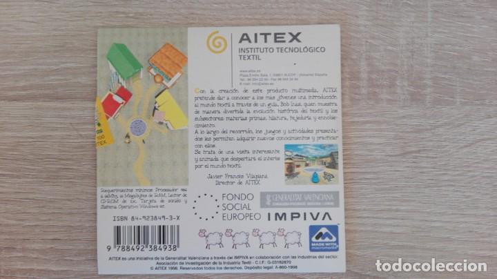 Videojuegos y consolas: INTRODUCCI&Oacute;N AL TEXTIL-PC CD ROM-AITEX-A&Ntilde;O 1998. - Foto 2