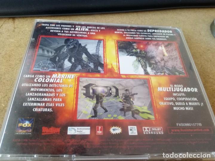 Videojuegos y consolas: (9022) ALIENS VERSUS PREDATOR PC CD-ROM 2 CDS - Foto 3
