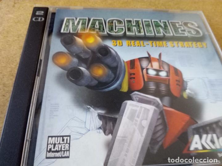 Videojuegos y consolas: 9023) MACHINES 3 D REAL-TIME STRATEGY 2 CDS - Foto 1