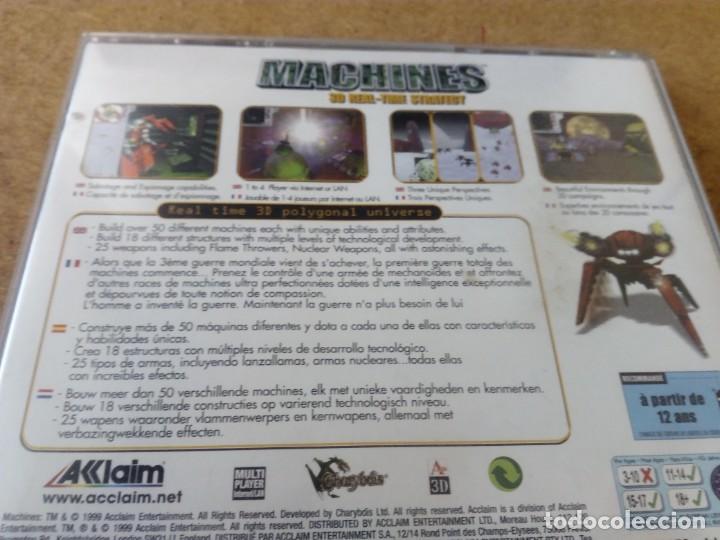 Videojuegos y consolas: 9023) MACHINES 3 D REAL-TIME STRATEGY 2 CDS - Foto 2