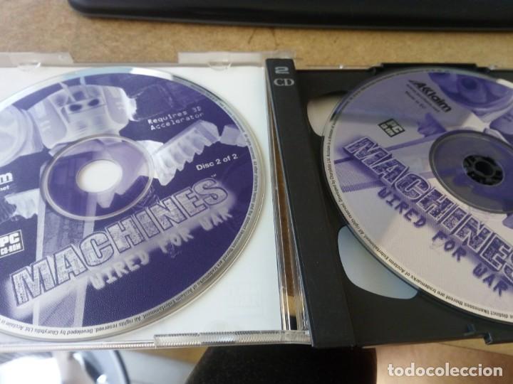 Videojuegos y consolas: 9023) MACHINES 3 D REAL-TIME STRATEGY 2 CDS - Foto 3