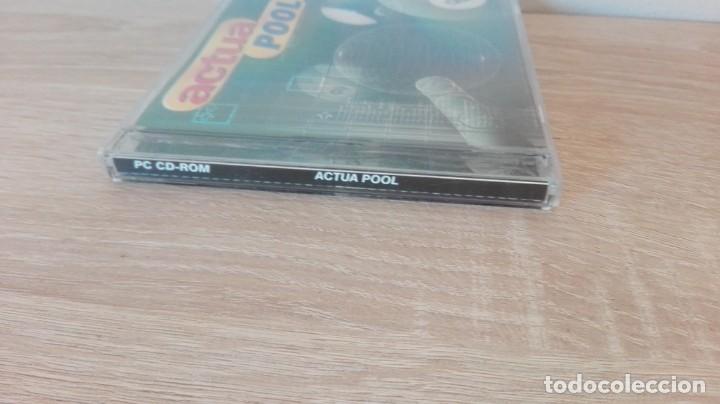 Videojuegos y consolas: ACTUA POOL-PC CD-ROM-GREMLIN-A&Ntilde;O 1999.DIF&Iacute;CIL. - Foto 2