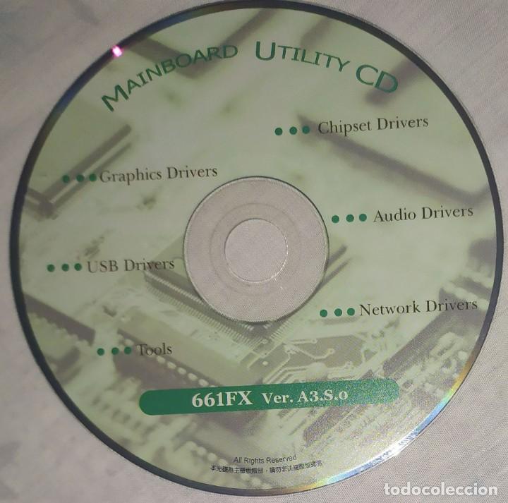 Videojuegos y consolas: MAINBOARD UTILITY DRIVERS 661FX NETWORK USB TOOLS CHIPSET - Foto 1