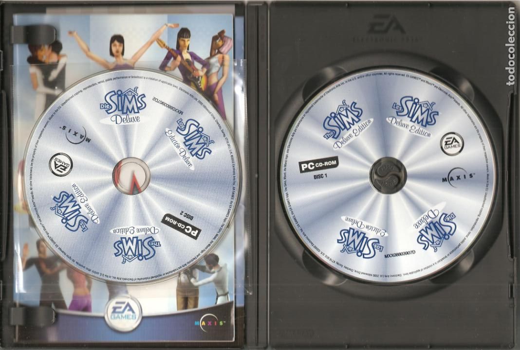 Videojuegos y consolas: DVD, LOS SIMS-EDICI&Oacute;N DELUXE, EA GAMES, PARA PC - Foto 2