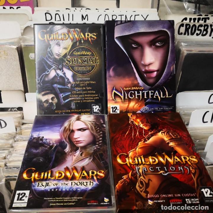 Videojuegos y consolas: LOTE 4 JUEGOS PC,GUILD WARS - Foto 1