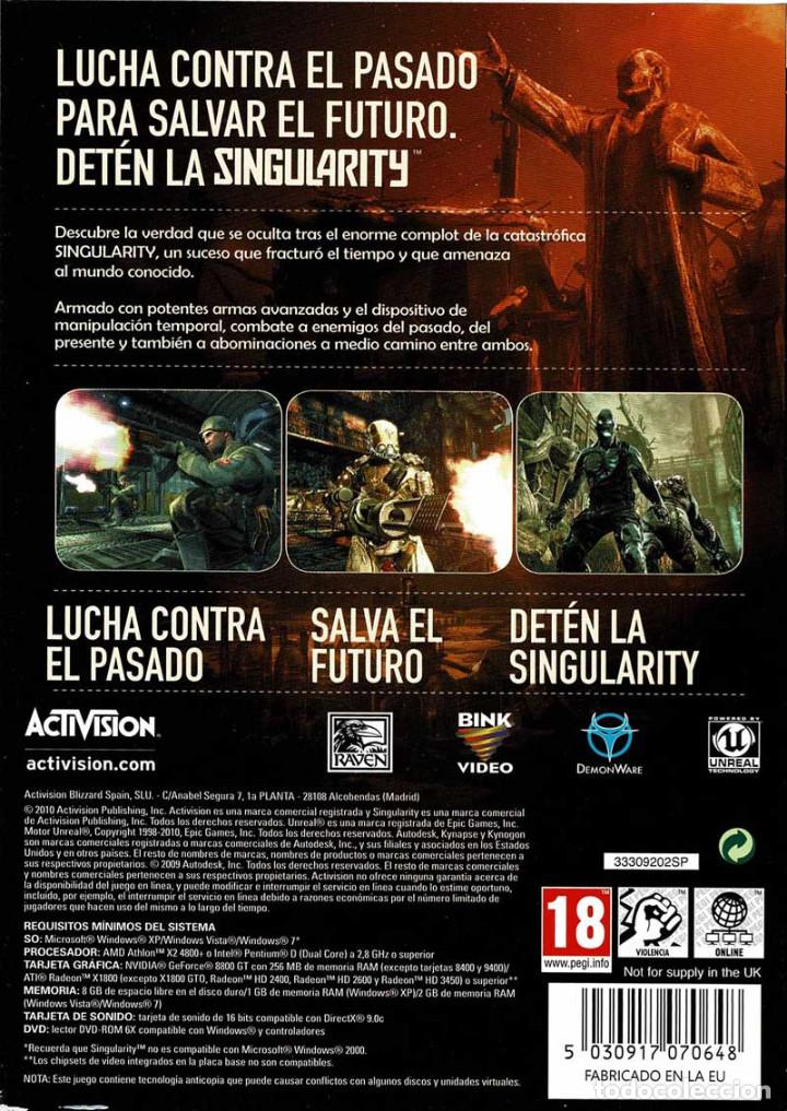 Videojuegos y consolas: Singularity. PC - Foto 2