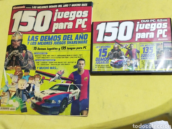 Videojuegos y consolas: REVISTA Y CD 150 JUEGOS PARA PC - Foto 1