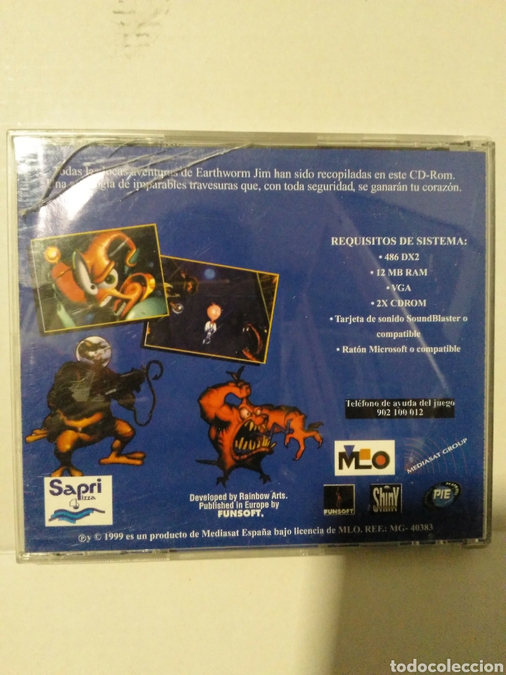 Videojuegos y consolas: Earth worm jim 1 - Foto 2