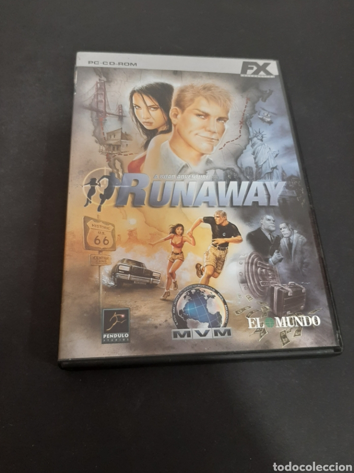 Videojuegos y consolas: PC 519 Runaway -JUEGOS PC SEGUNDA MANO - Foto 1