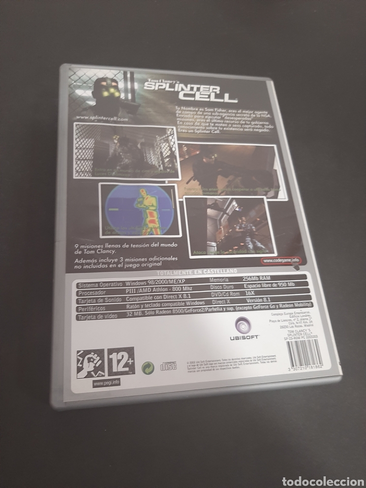 Videojuegos y consolas: PC 534 Splinter Cell -JUEGOS PC SEGUNDA MANO - Foto 2